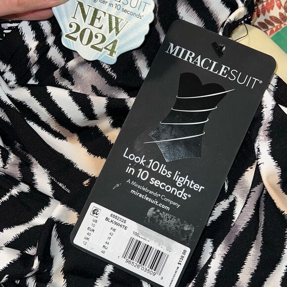 Miraclesuit NWT Women's Marina Tankini Top Swimsuit Underwire 10 - Picture 7 of 7